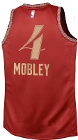 Nike Youth 2023-24 City Edition Cleveland Cavaliers Evan Mobley #4 Red Swingman Jersey