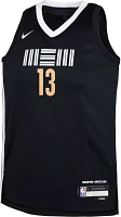 Nike Youth 2023-24 City Edition Memphis Grizzlies Jaren Jackson Jr. #13 Black Swingman Jersey