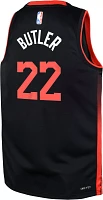 Nike Youth 2023-24 City Edition Miami Heat Jimmy Butler #22 Black Swingman Jersey