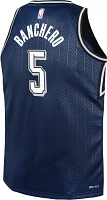 Nike Youth 2023-24 City Edition Orlando Magic Paulo Banchero #5 Navy Swingman Jersey