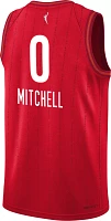 Nike Youth Indiana Fever Red Kelsey Mitchell #0 Rebel Jersey