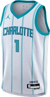 Nike Youth Charlotte Hornets LaMelo Ball #1 White Swingman Jersey