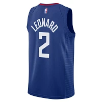 Nike Youth Los Angeles Clippers Kawhi Leonard #2 Blue Swingman Jersey