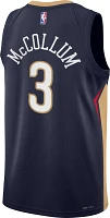 Nike Youth New Orleans Pelicans CJ McCollum #3 Navy Swingman Jersey