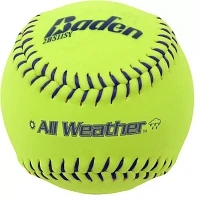Baden 11'' All-Weather Practice Softballs – 12-Pack
