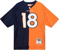 Mitchell & Ness Men's Denver Broncos Peyton Manning #18 2015 Split Throwback Jersey