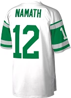 Mitchell & Ness Men's New York Jets Joe Namath #12 White 1968 Throwback Jersey