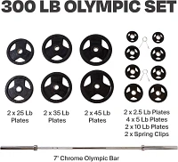 Centr 300 lb Olympic Set with Bar
