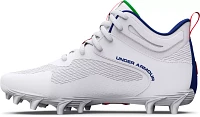 Under Armour Kids' Command Mid MC Lacrosse Cleats