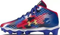 Under Armour Kids' Spotlight Franchise 4.0 VVS RM Football Cleats