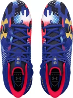 Under Armour Kids' Blur Smoke Suede Select USA MC Football Cleats