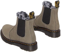 Dr. Martens Women's 2976 Leonore Faux Fur Lined Casual Chelsea Boots