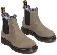 Dr. Martens Women's 2976 Leonore Faux Fur Lined Casual Chelsea Boots