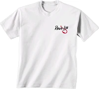 New World Graphics Men's Georgia Bulldogs Get Hooked White T-Shirt