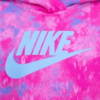 Nike Little Girls' Printed Club Pullover Hoodie