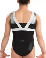 GK Elite Youth Black Tie Gymnastics Leotard