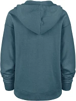 '47 Women's Miami Dolphins Wrap Up Aqua Hoodie