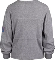 '47 Women's New York Giants Jada Grey Long Sleeve T-Shirt