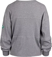 '47 Women's New York Jets Jada Grey Long Sleeve T-Shirt