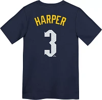 Nike Little Kids' Philadelphia Phillies 2024 City Connect Bryce Harper #3 T-Shirt