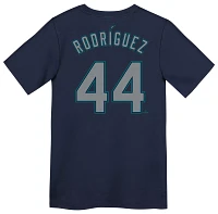 Nike Little Kids' Seattle Mariners Julio Rodríguez #44 Navy T-Shirt