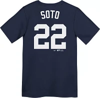 Nike Little Kids' 4-7 New York Yankees Juan Soto #22 Navy T-Shirt