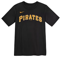 Nike Little Kids' Pittsburgh Pirates Oneil Cruz #15 Black T-Shirt