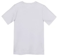 Nike Little Kids' Los Angeles Dodgers White Swoosh Lock T-Shirt