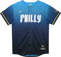 Nike Little Kids' Philadelphia Phillies 2024 City Connect Bryce Harper #3 Limited Vapor Jersey