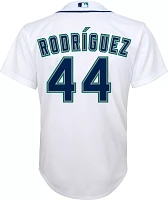 Nike Little Kids' 4-7 Seattle Mariners Julio Rodríguez #44 White Home Cool Base Jersey