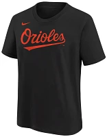 Nike Youth Baltimore Orioles Gunnar Henderson #2 Black Home T-Shirt