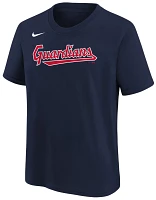 Nike Youth Cleveland Guardians Andrés Giménez #0 Navy Home T-Shirt