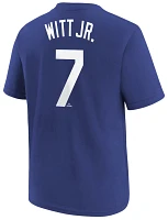 Nike Youth Kansas City Royals Bobby Witt Jr. #7 Blue Home T-Shirt