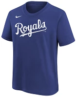 Nike Youth Kansas City Royals Bobby Witt Jr. #7 Blue Home T-Shirt