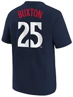 Nike Youth Minnesota Twins Byron Buxton #25 Navy Home T-Shirt