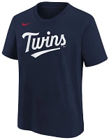 Nike Youth Minnesota Twins Byron Buxton #25 Navy Home T-Shirt