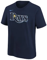 Nike Youth Tampa Bay Rays Randy Arozarena #56 Navy Home T-Shirt