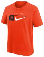 Nike Youth Detroit Tigers Orange Swoosh Lock T-Shirt