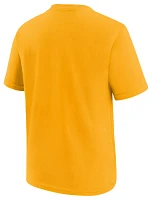 Nike Youth Milwaukee Brewers Yellow Swoosh Lock T-Shirt