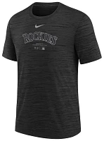 Nike Youth Colorado Rockies Black Practice T-Shirt