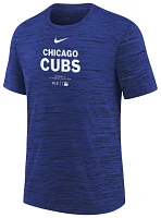 Nike Youth Chicago Cubs Blue Practice T-Shirt