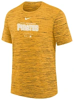 Nike Youth Pittsburgh Pirates Yellow Practice T-Shirt