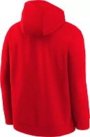 MLB Team Apparel Youth Cincinnati Reds Red Club Slack Pullover Hoodie