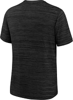 Nike Youth Colorado Rockies Black Logo Velocity T-Shirt