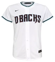 Nike Youth Arizona Diamondbacks Corbin Carroll #7 White Home Cool Base Jersey