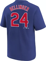 Nike Youth Chicago Cubs Cody Bellinger#24 Blue T-Shirt