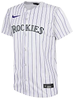 Nike Youth Colorado Rockies Kris Bryant #23 White Home Cool Base Jersey