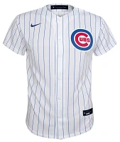 Nike Youth Chicago Cubs Dansby Swanson #7 White Home Cool Base Jersey