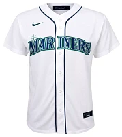 Nike Youth Seattle Mariners Julio Rodríguez #44 White Home Cool Base Jersey