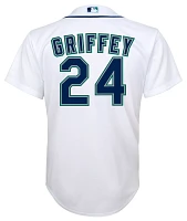 Nike Youth Seattle Mariners Ken Griffey Jr. #24 White Home Cool Base Jersey